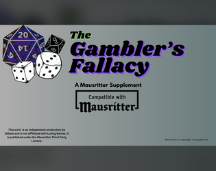 The Gambler's Fallacy  