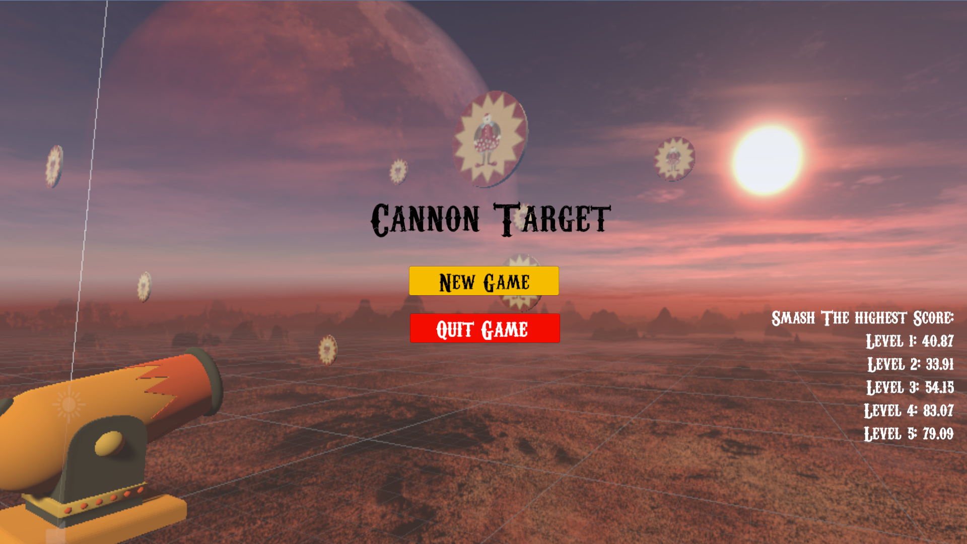 Cannon Target