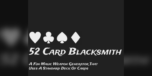 Cover image for 52 Card Blacksmith