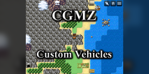 Cover image for [CGMZ] Custom Vehicles for RPG Maker MZ