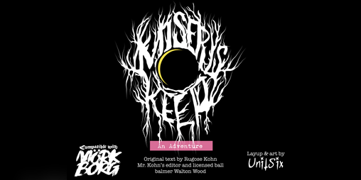 Cover image for Adventure - Misery’s Keep || Compatible with Mörk Borg