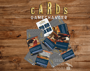 Gamechanger Cards   - The "GAMECHANGER CARDS" contain twenty reward cards that can be distributed among the players. 