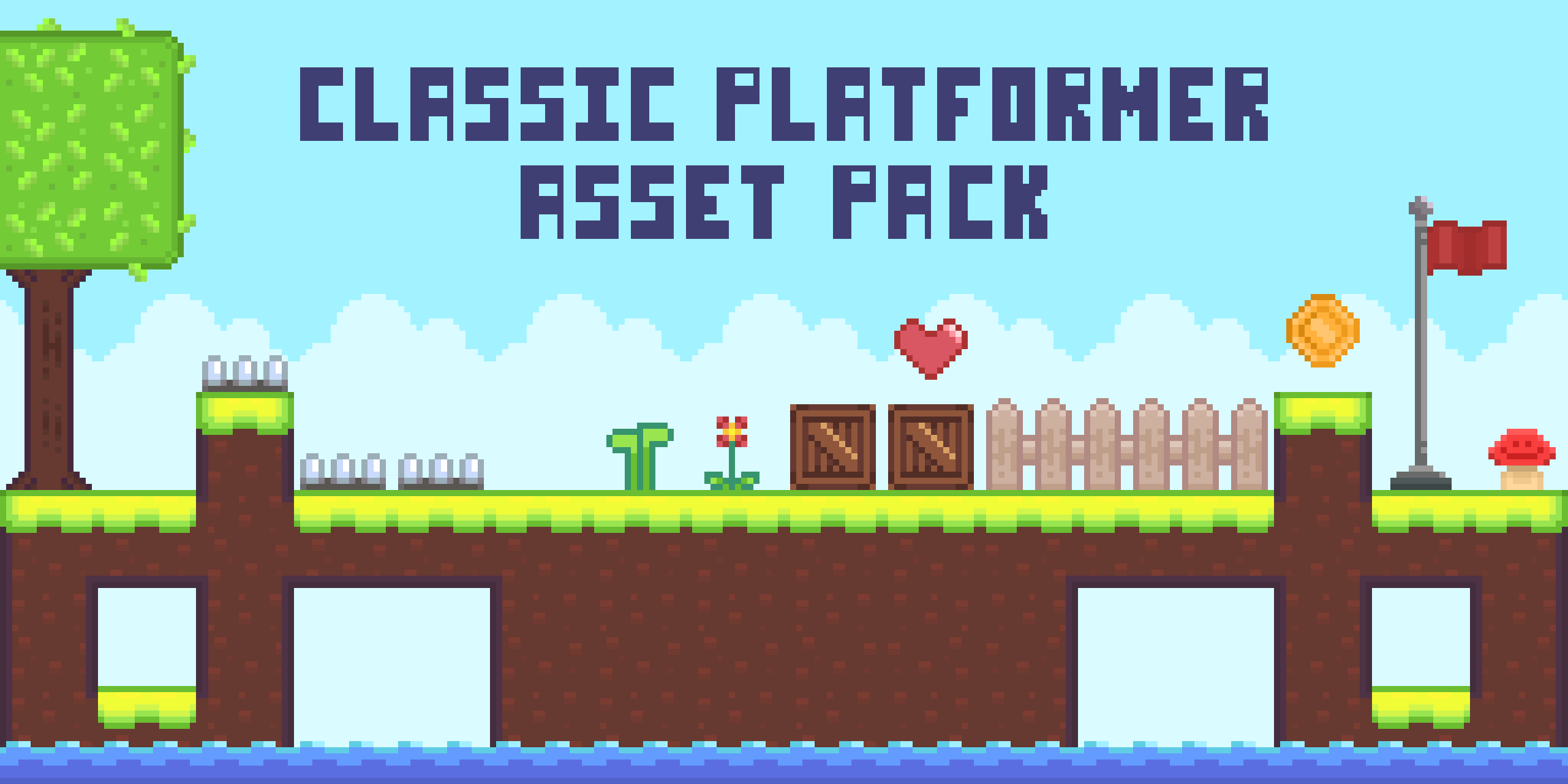 Classic Platformer Asset Pack