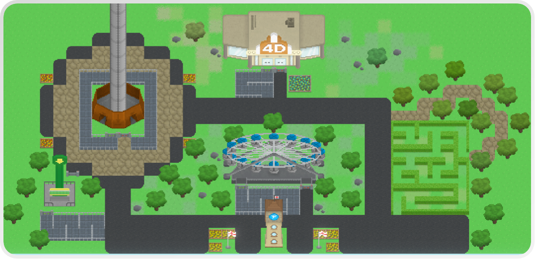 Pixel Park Demo Theme Park Builder Release Announcements Itch io