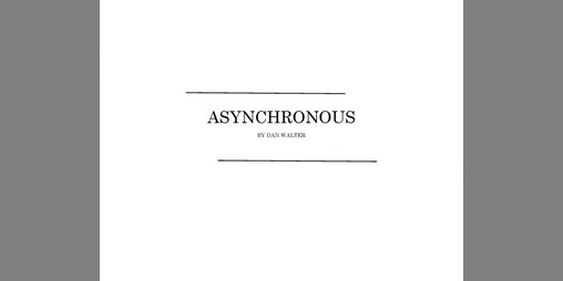 Cover image for ASYNCHRONOUS