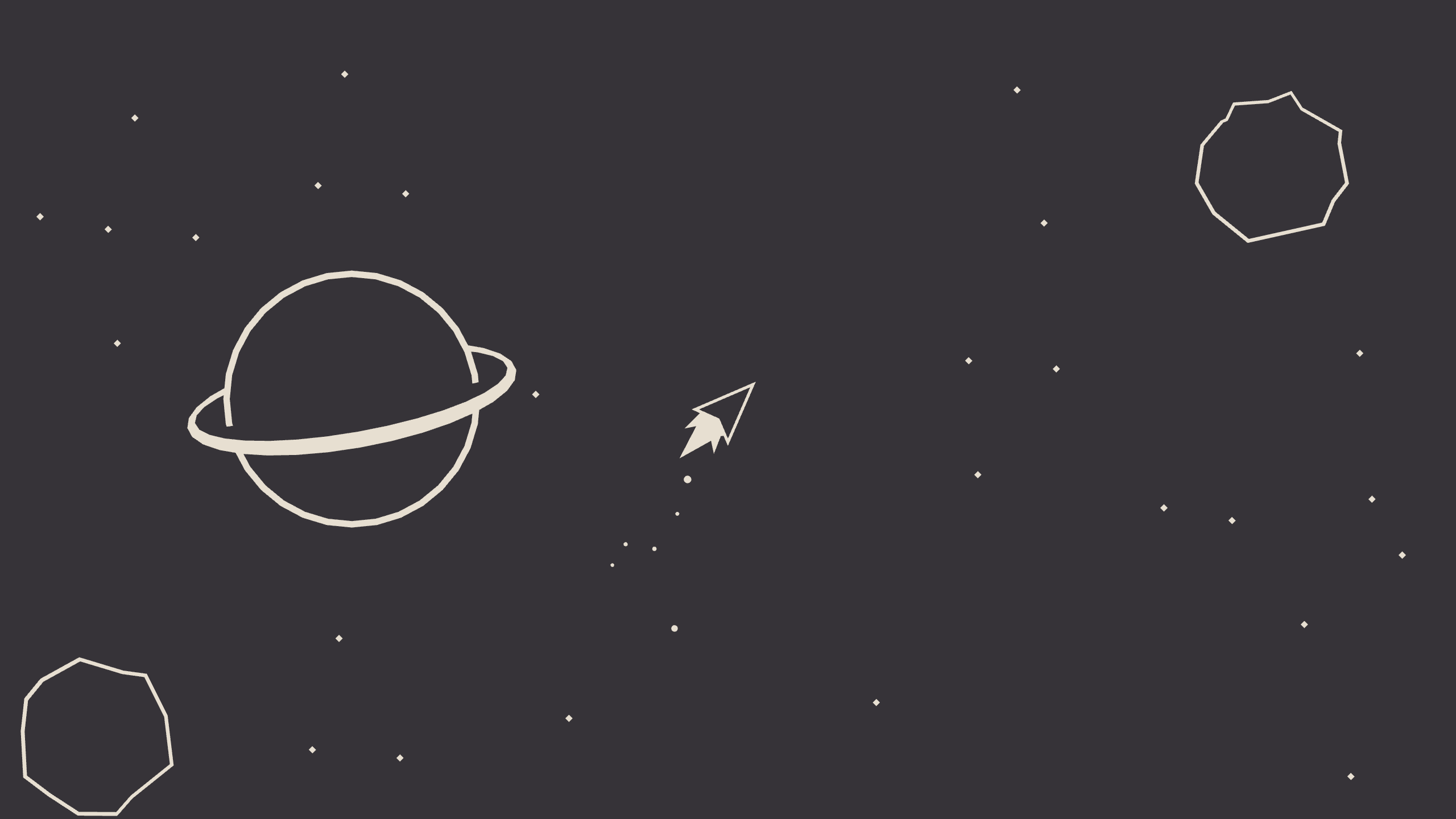 Cover image for Asteroids But With Gravity
