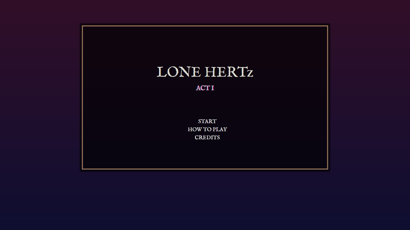 Cover image for Lone Hertz - ACT I