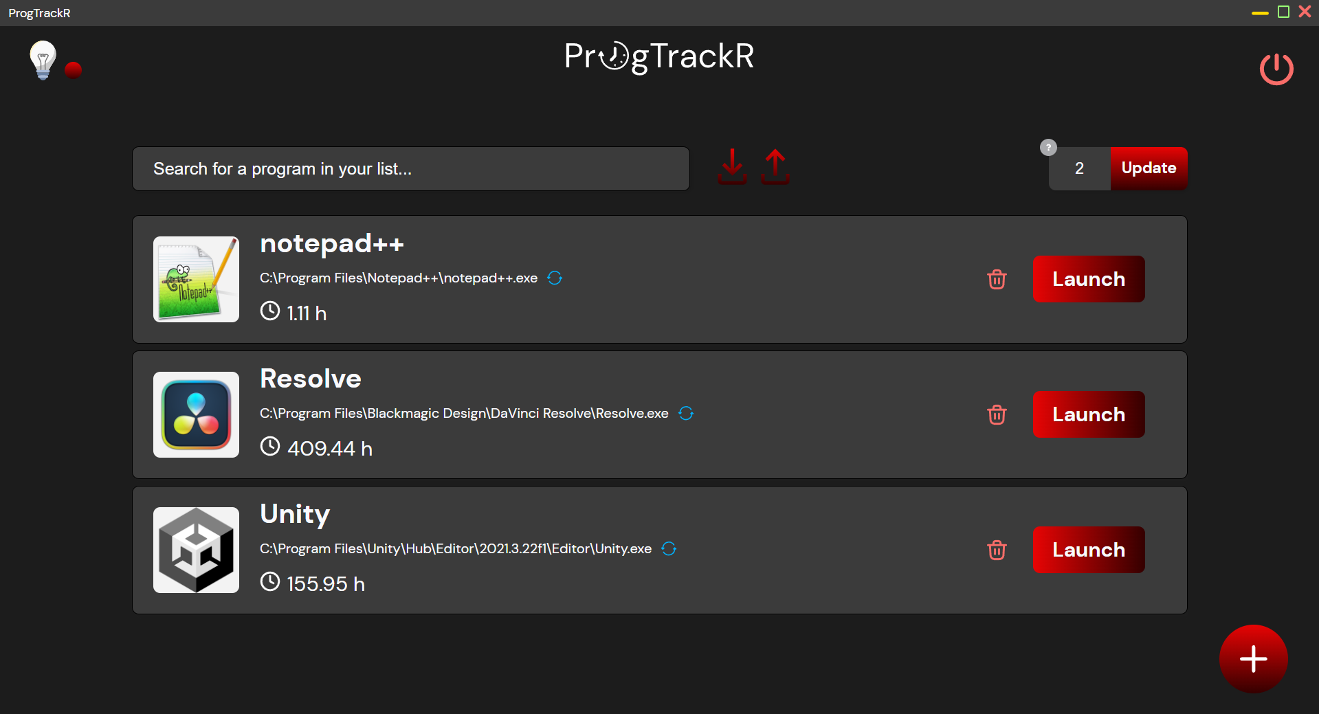 ProgTrackR