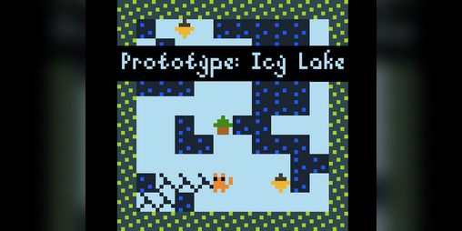 Cover image for Icy Lake - A PuzzleScript Prototype