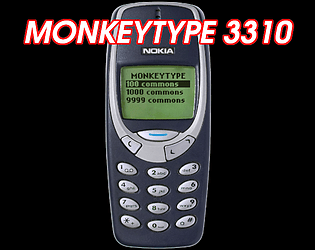 Monkeytype 3310