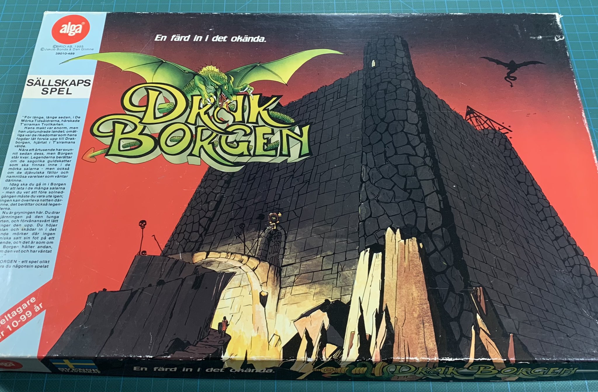 The board game Drakborgen (1985) 