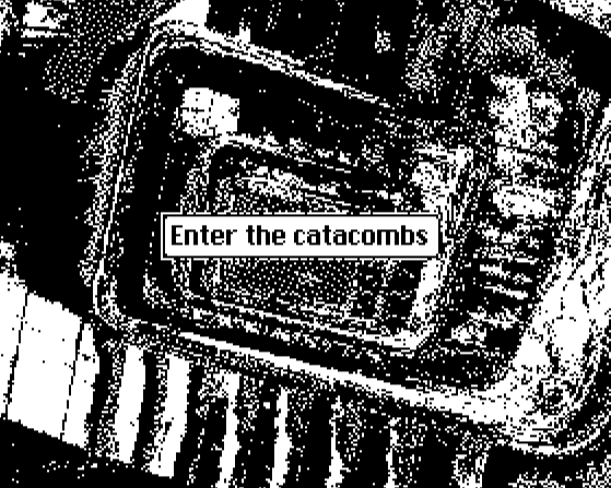 Cover image for Enter the catacombs