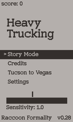 heavy trucking menus gif