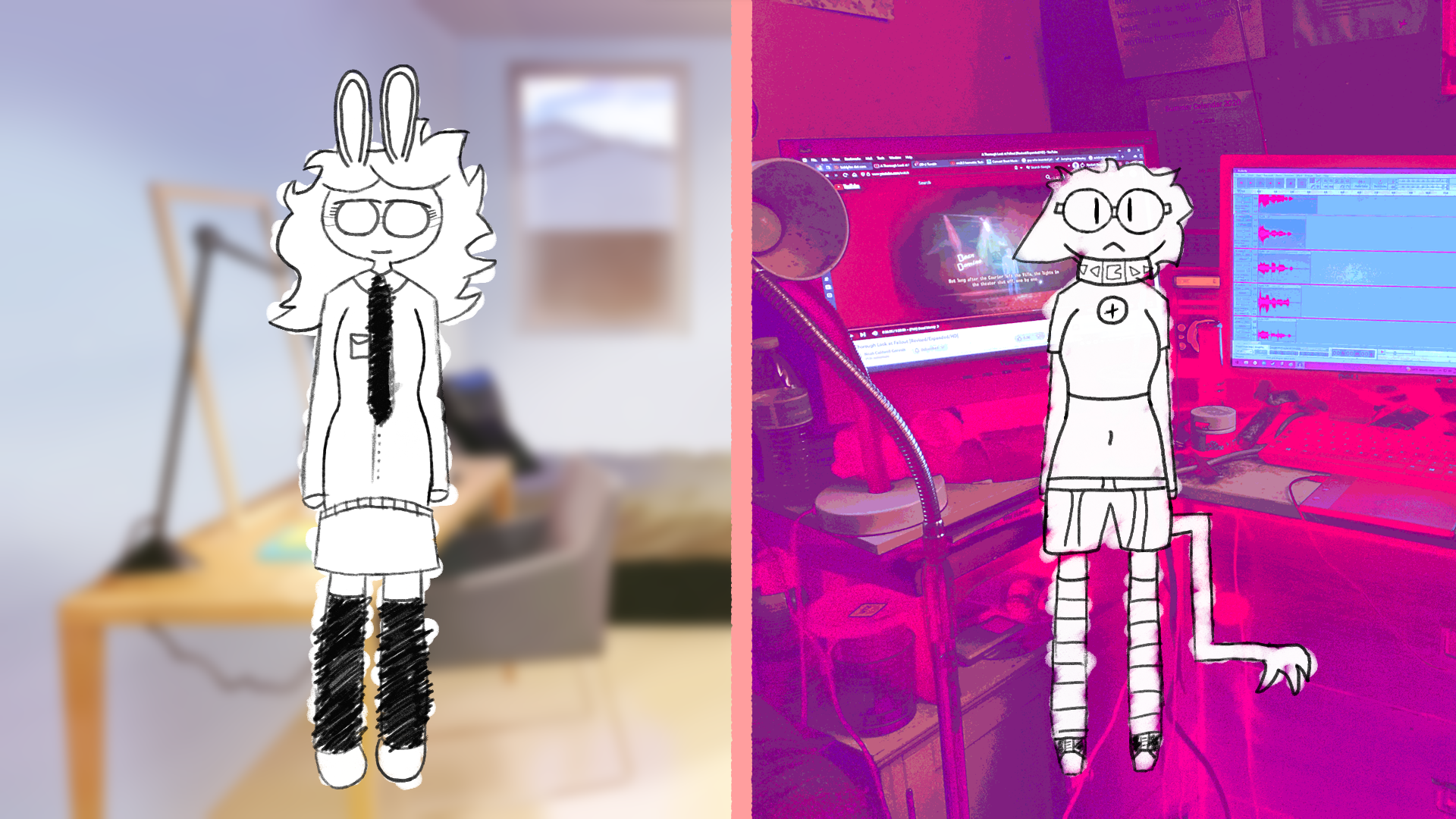 Cover image for MIDI Bunny: The Visual Novel!