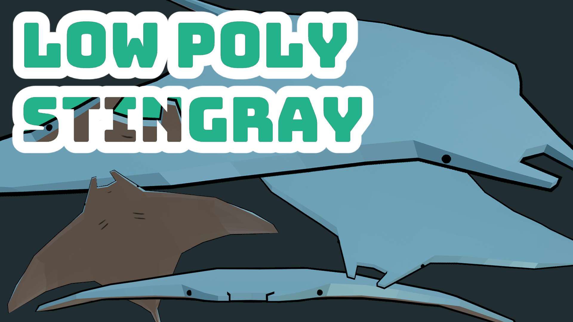 Low Poly Stingray