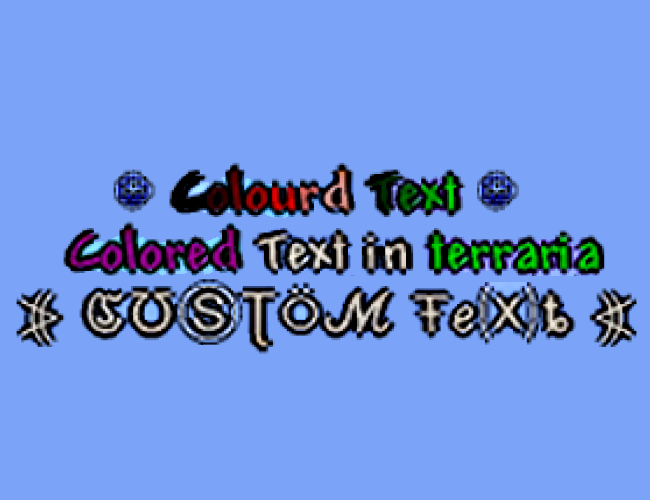 Terraria Chat Formater by Crawdad105