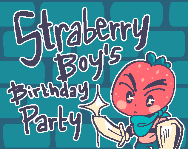 Cover image for Strawberry Boy's Birthday Party