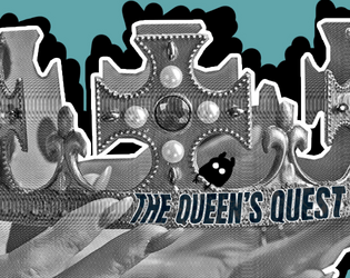 The Queen's Quest   - A Solo-Microgame "I spy with my little eye" style 