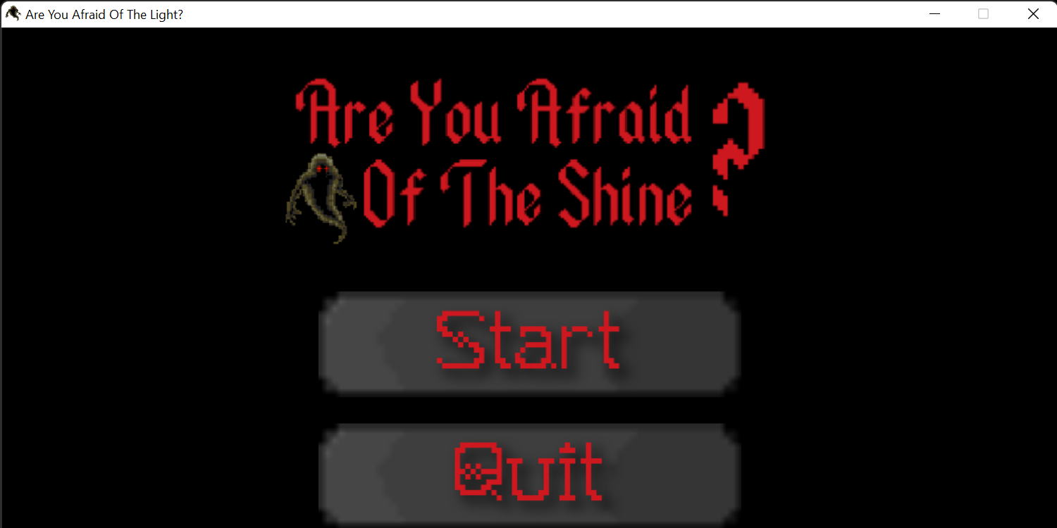 Are You Afraid Of The Shine? by TryTwoPlay