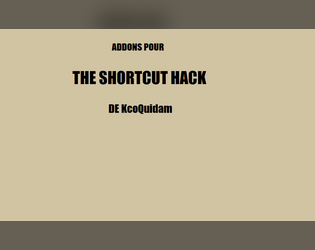 Addons pour The Shortcut Hack (TSH)  