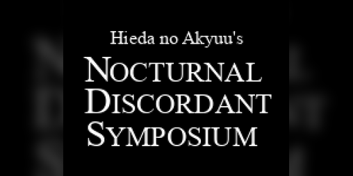 Cover image for Hieda no Akyuu's Nocturnal Discordant Symposium