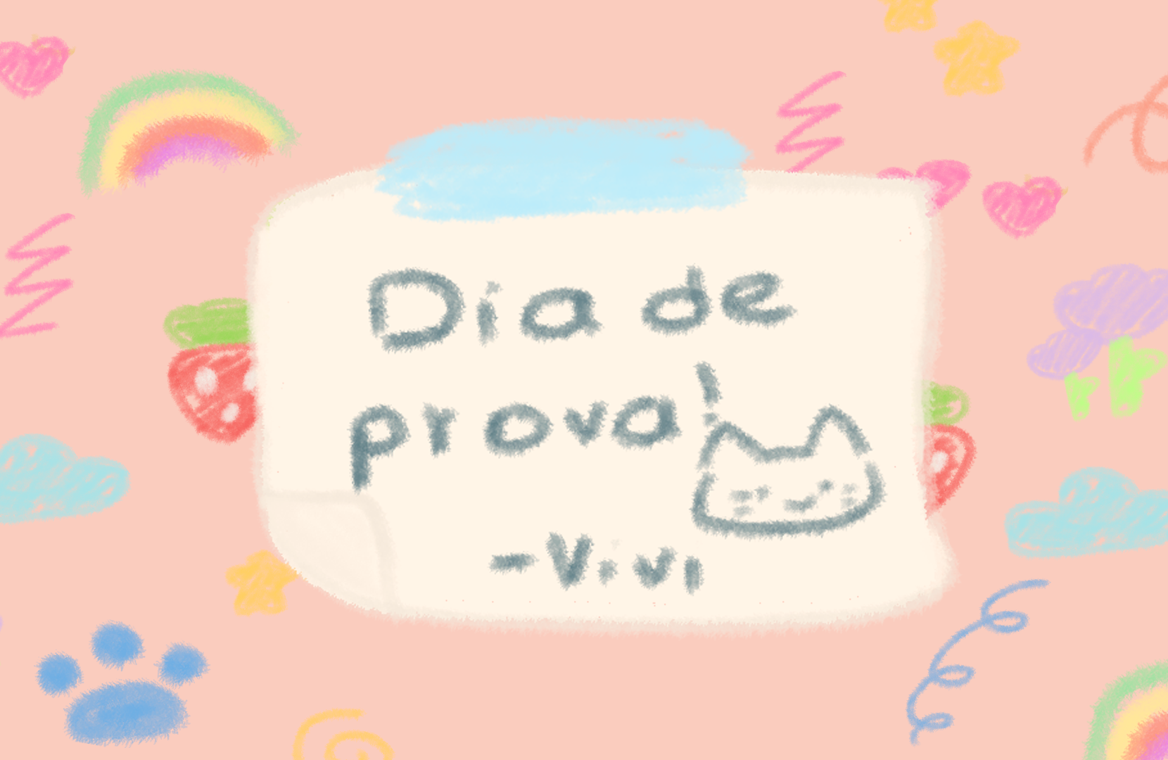 Cover image for Dia de prova do Vivi