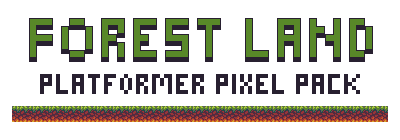 Forest Land - Platformer Pixel Pack