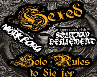 Hexed Solo Rules to Die For   - Solo hex crawl rules for MÖRK BORG with extra content 