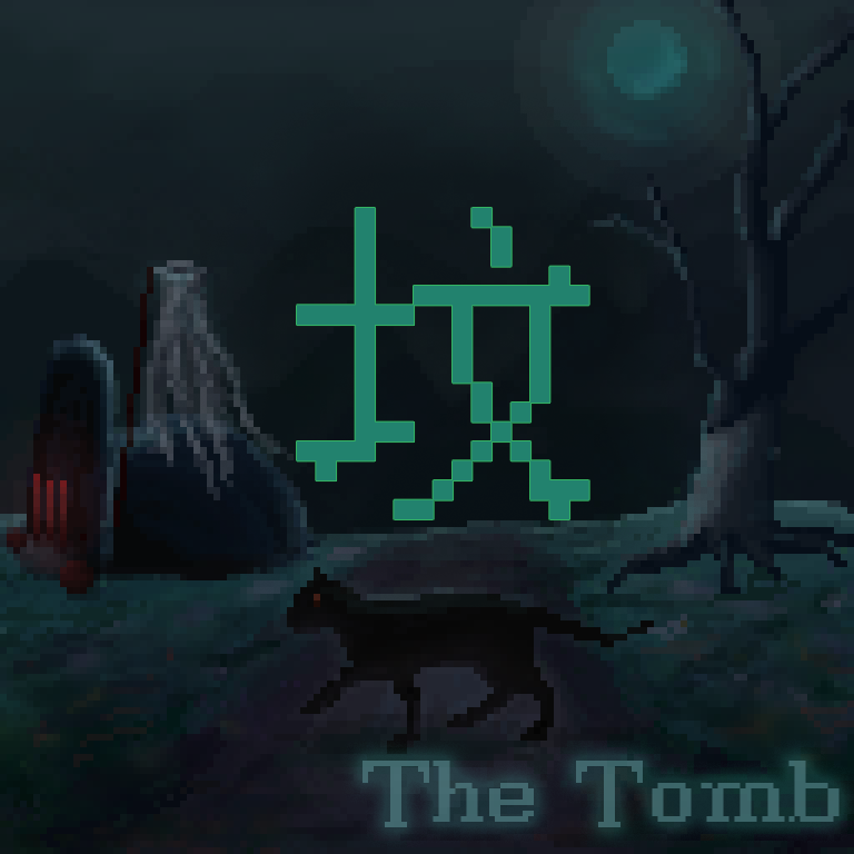 The Tomb and black cat cover