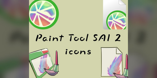 Cover image for Icons for Paint Tool Sai 2