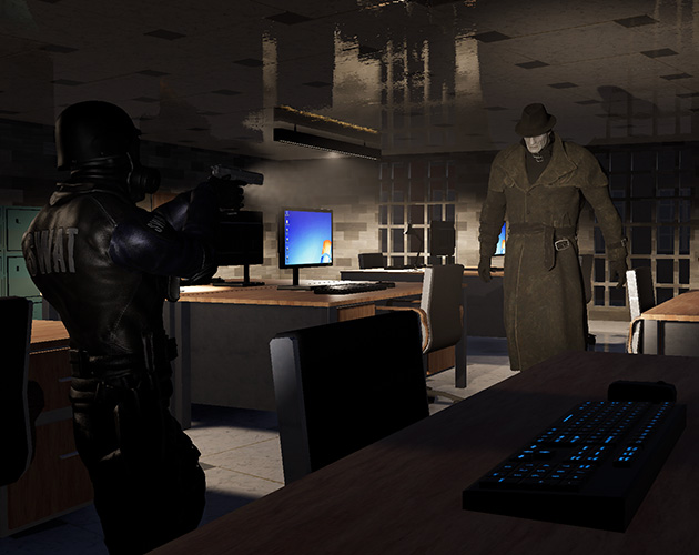 Hunter System Game AI Study ('Mr. X' Resident Evil 2)