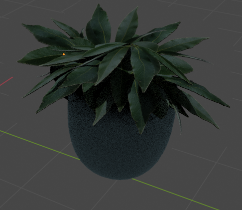 Potted Plant 3D asset