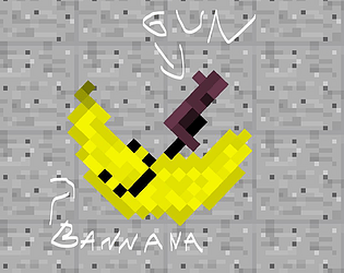 bannana with a gun