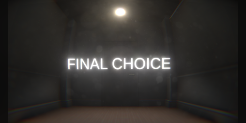 Cover image for FINAL CHOICE