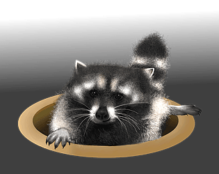Raccoon on the Run