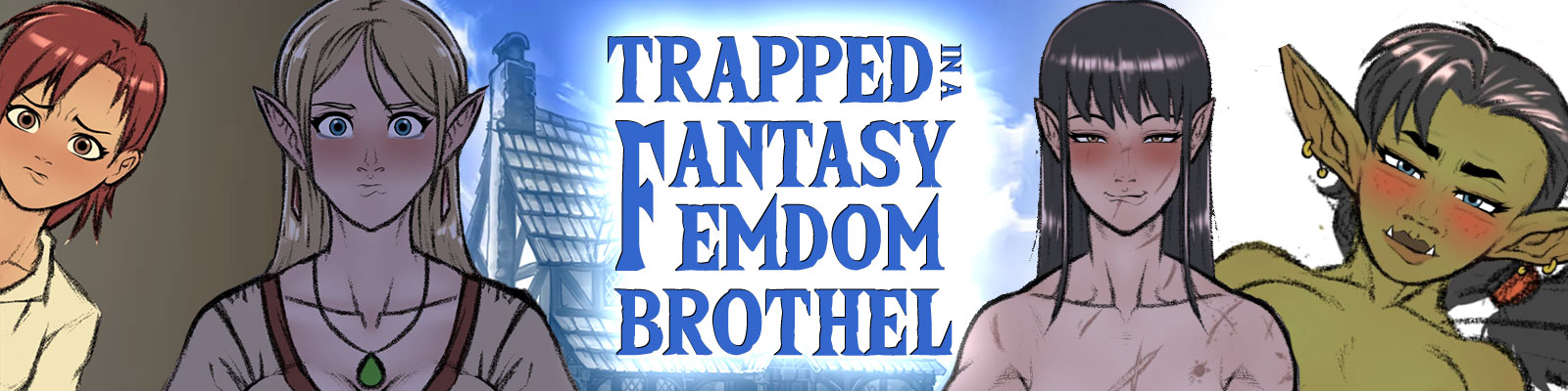 Trapped in a Fantasy Femdom Brothel (Hentai XXX, NSFW, +18)