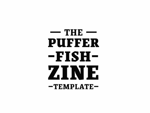 Cover image for Pufferfish Zine Template