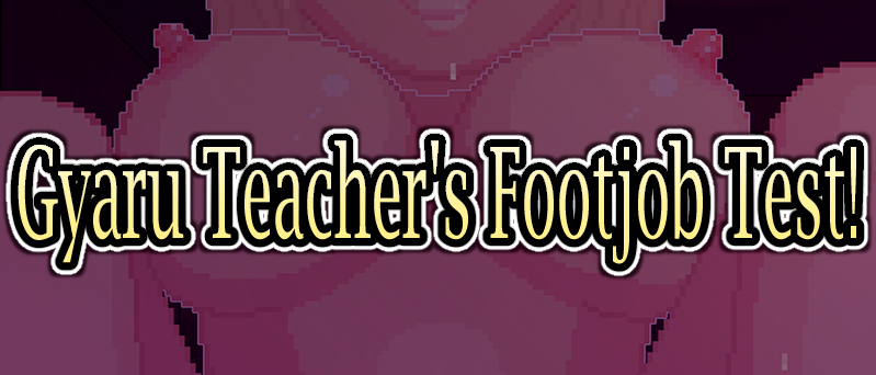 Gyaru Teacher's Footjob Test!