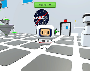 Spaceship Astronauts 3D