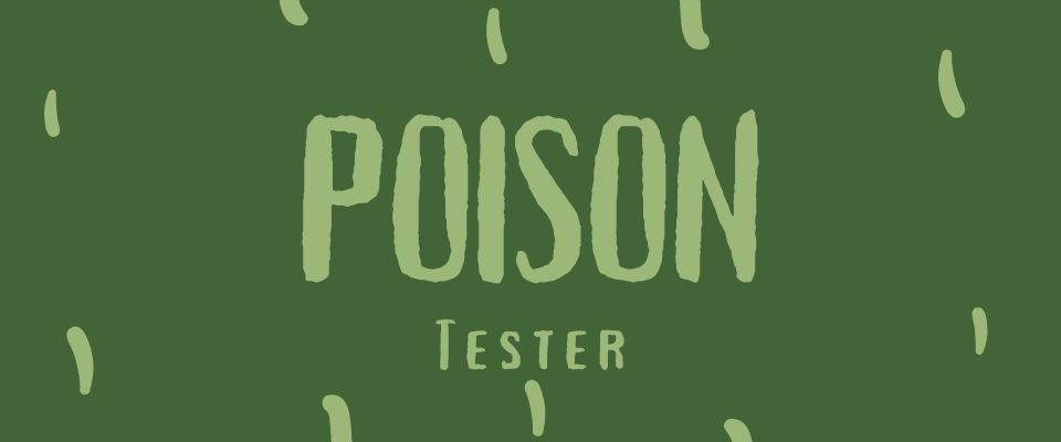 Poison Tester (EN/Pl)