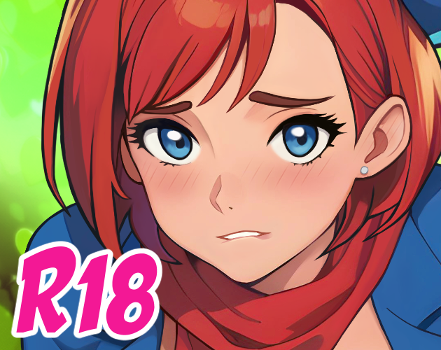 Cover art for Flight Attendant HoneySun ⭐️💕, an adult visual novel by HugPlay