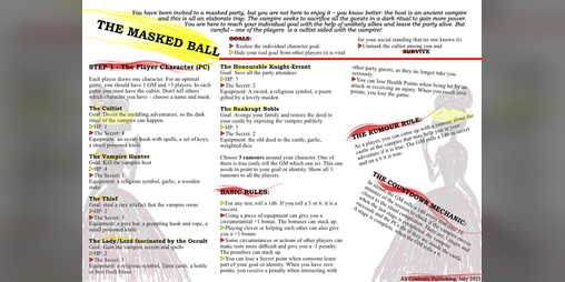 Cover image for The Masked Ball