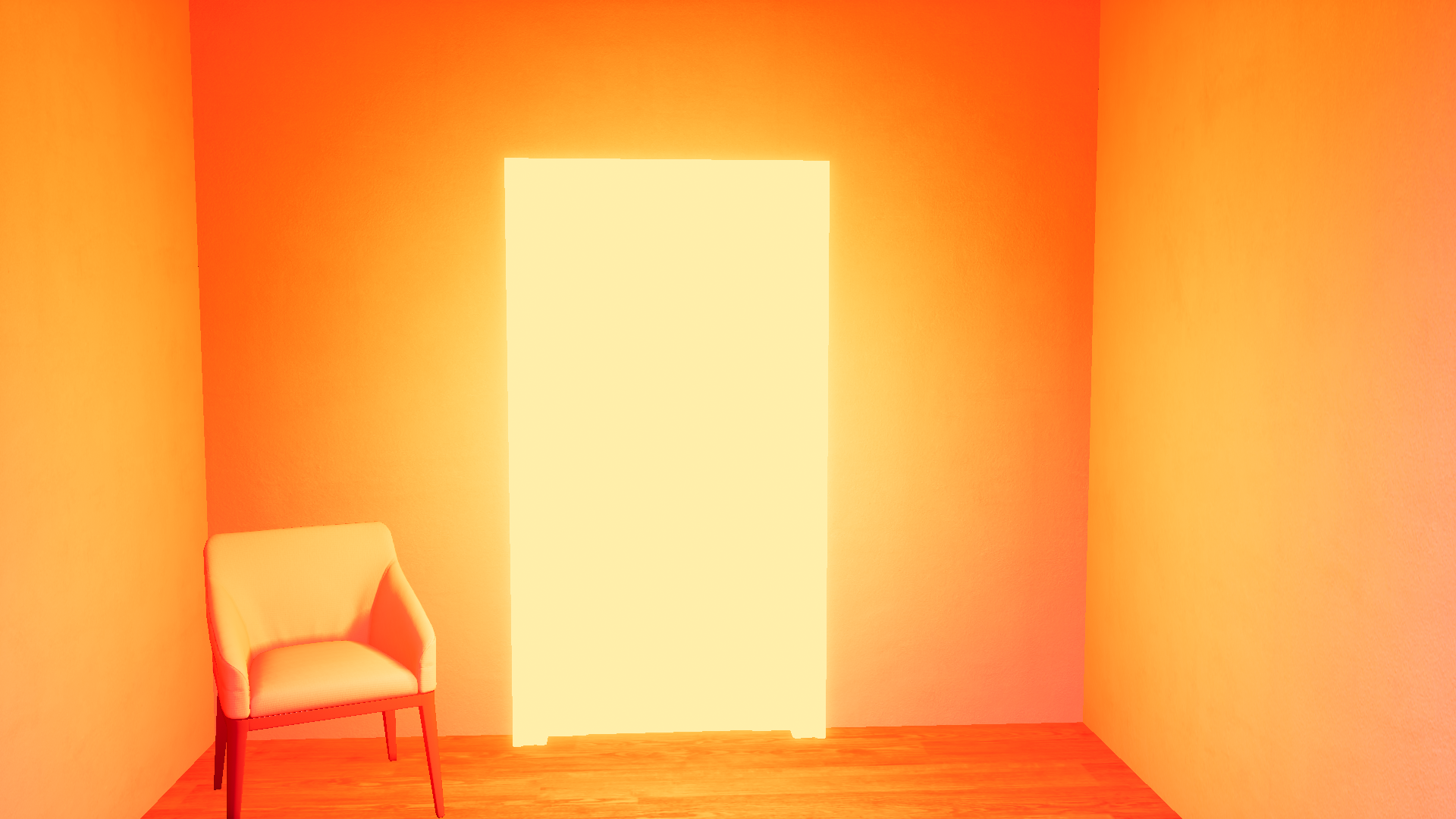 The Ominous Red Door cover