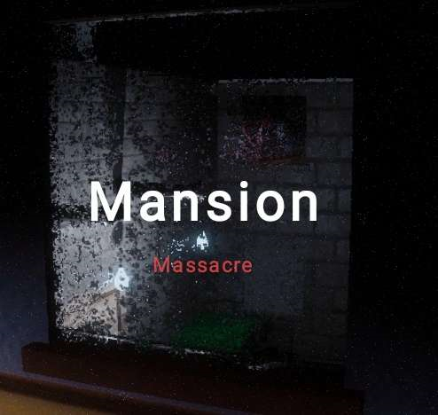 Mansion Massacre - VHS Indie Horror game