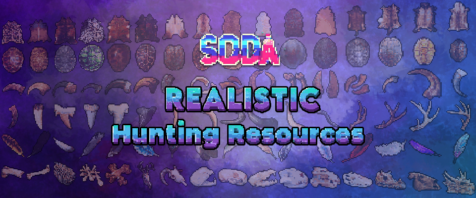 Realistic 32x32 Hunting Resources Icon Pack