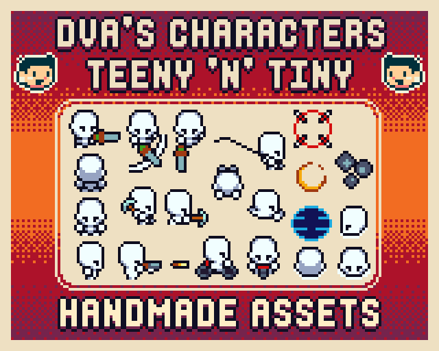DVA's Characters: Teeny 'N' Tiny