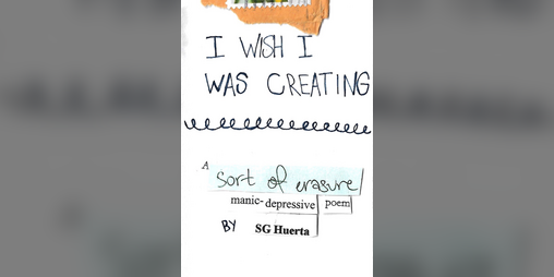 Cover image for I WISH I WAS CREATING