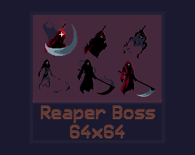 Castlevania Grim Reaper 64x64