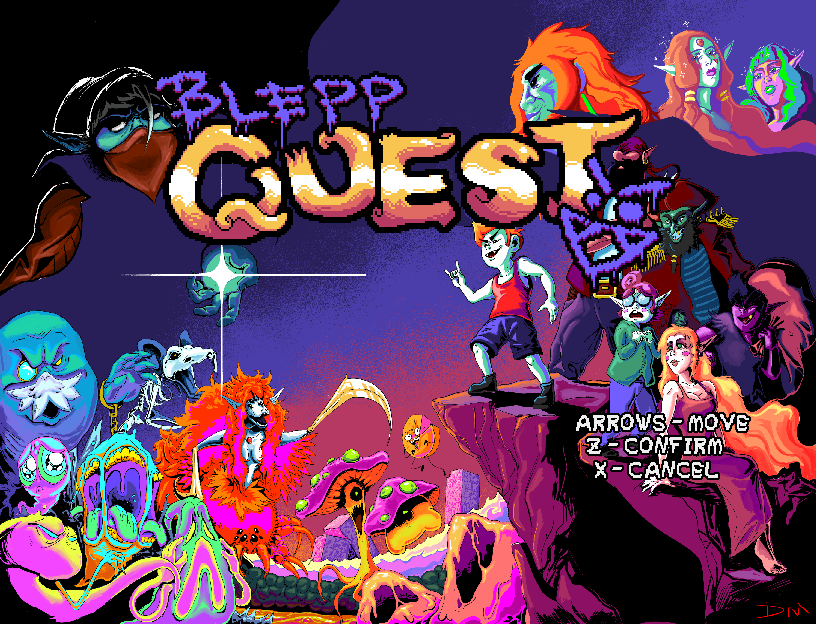 Cover image for Blepp Quest!