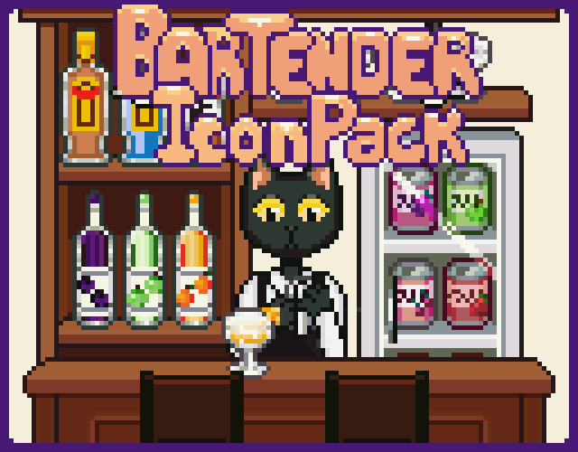 Bartender/Barista Icon Pack - 180 icons
